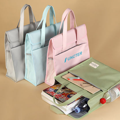 Portable Student Tote Bag Daily Casual Bag