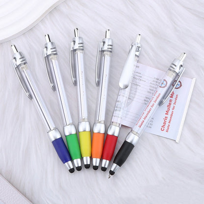 Pull Out Banner Advertising Ballpoint Pen Stylus Pen
