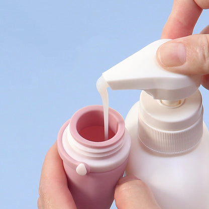 Silicone Travel Bottles for Toiletries, TSA-Approved Leak-Proof Refillable Travel Containers ( 3OZ )