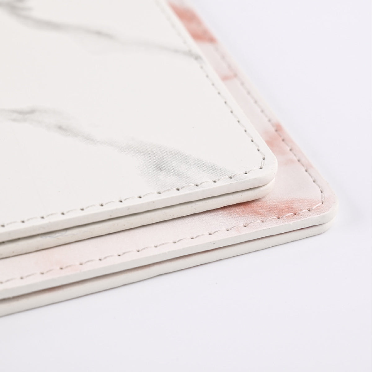 Marble Faux Passport Holder Travel Wallet for Vocation Travel Essentials Documents Organizer