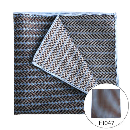 13x13" Pocket Squares for Men Mens Handkerchiefs for Wedding Business Banquet Suit Accessories