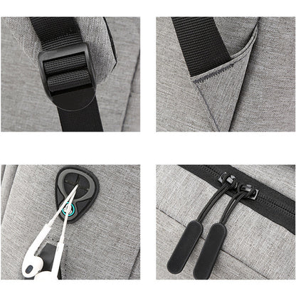 Laptop Backpack Computer Backpack With Charging Port With Hole For Wired Earbuds