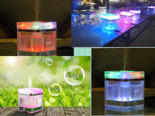 Air Humidifier w/LED Colorful Light