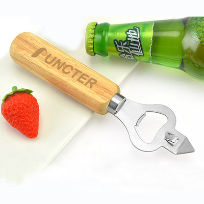 2" 1 Stainless Steel Bottle Opener Can Opener