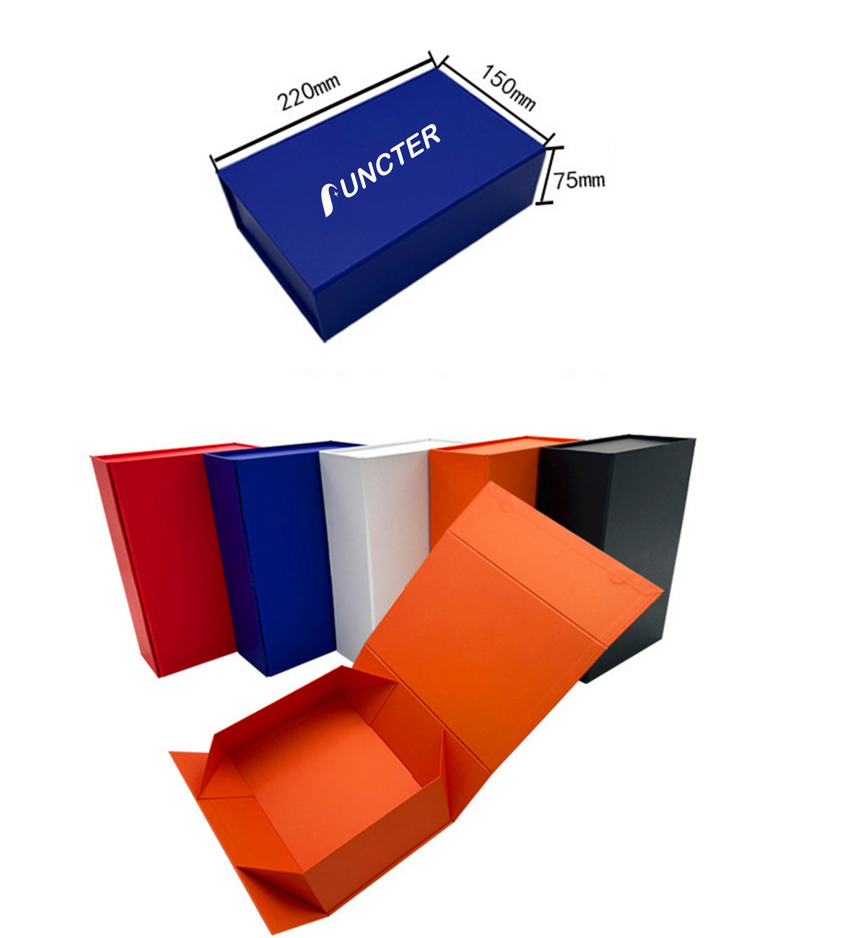 Folding Gift Box/One-piece Gift Box/Magnetic Clamshell Packing Box 12.21'' X 8.27''