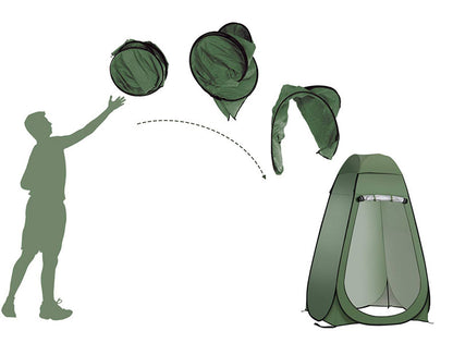 Portable Pop Up Foldable Lightweight Changing Tent/Camping Bathroom/Shower Tent