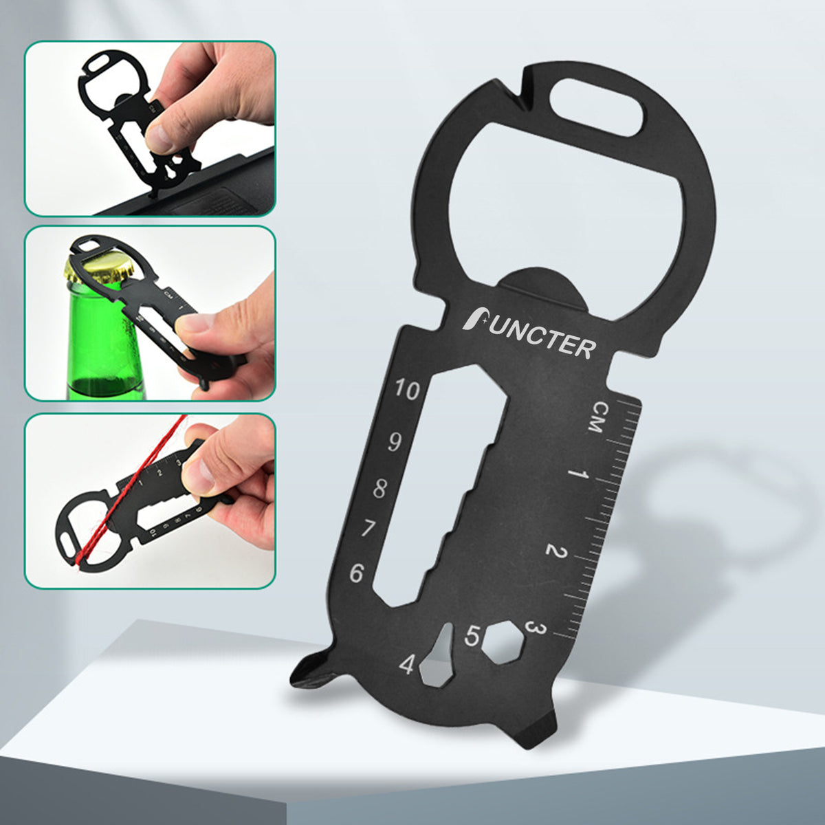 15" 1 Stainless Steel Portable Mini Repair Tool Wallet Tool