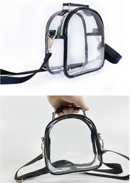Transparent Crossbody Bag Single Shoulder Bag