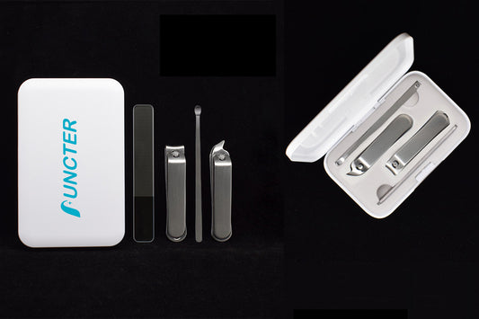 4" 1 Stainless Steel Professional Pedicure Kit Nail Scissors Grooming Kit With White Box