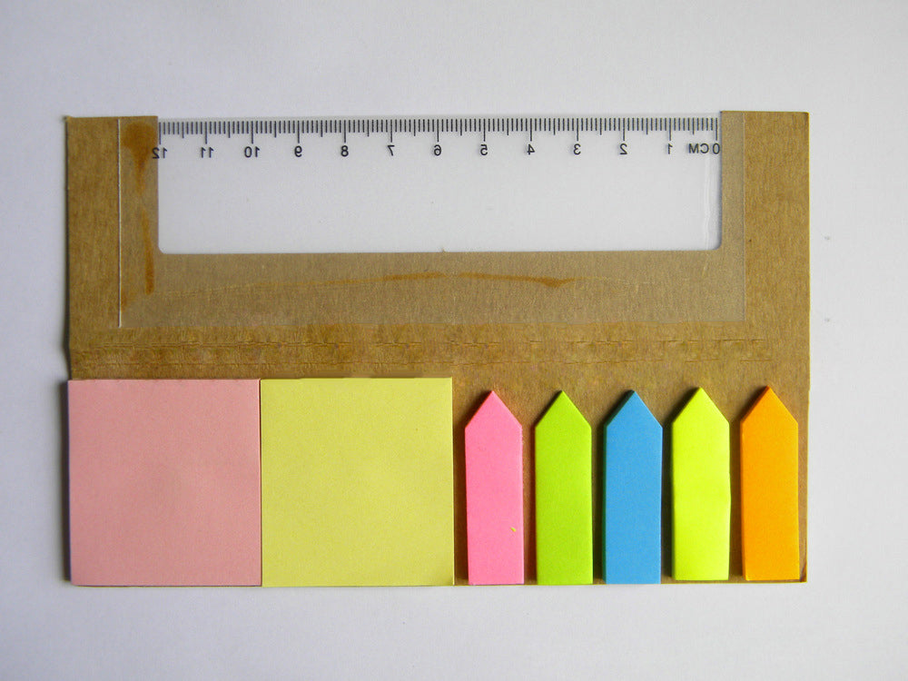 Memo Pads w/Ruler