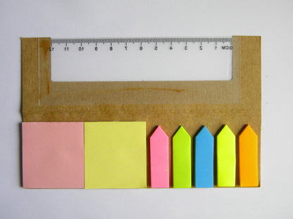 Memo Pads w/Ruler