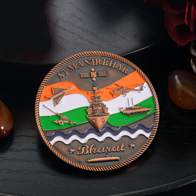 1.8" Fully Customized Metal Challenge Coin Round Commemorative Coins
