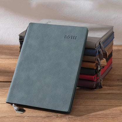 A5 Soft PU Leather Cover Lined Journal Notebook Set