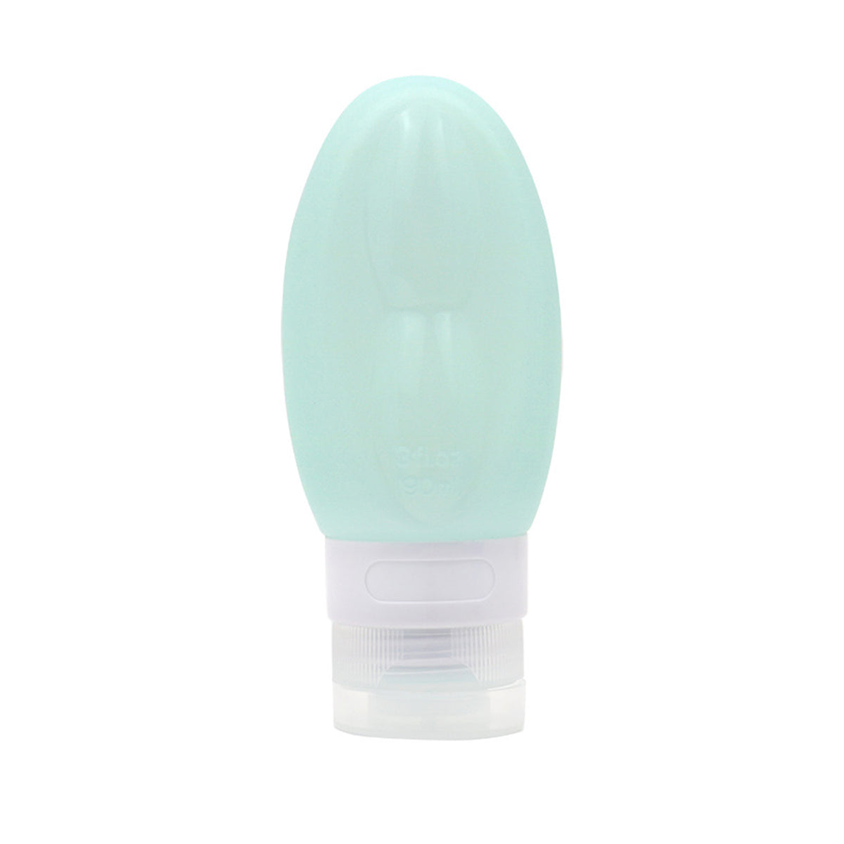 3 OZ Silicone Travel Split Bottles Travel Size for Shampoo,Conditioner,Lotion,Toiletries