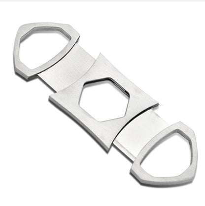 Stainless Steel Diamond Shaped Cigar Cutter