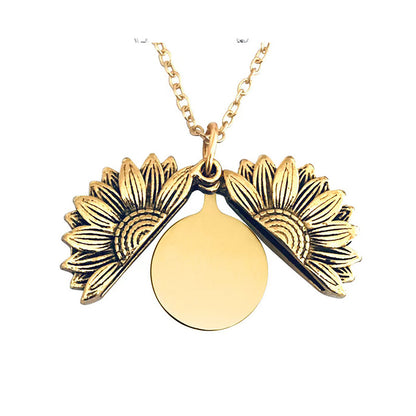 Sunflower Necklace
