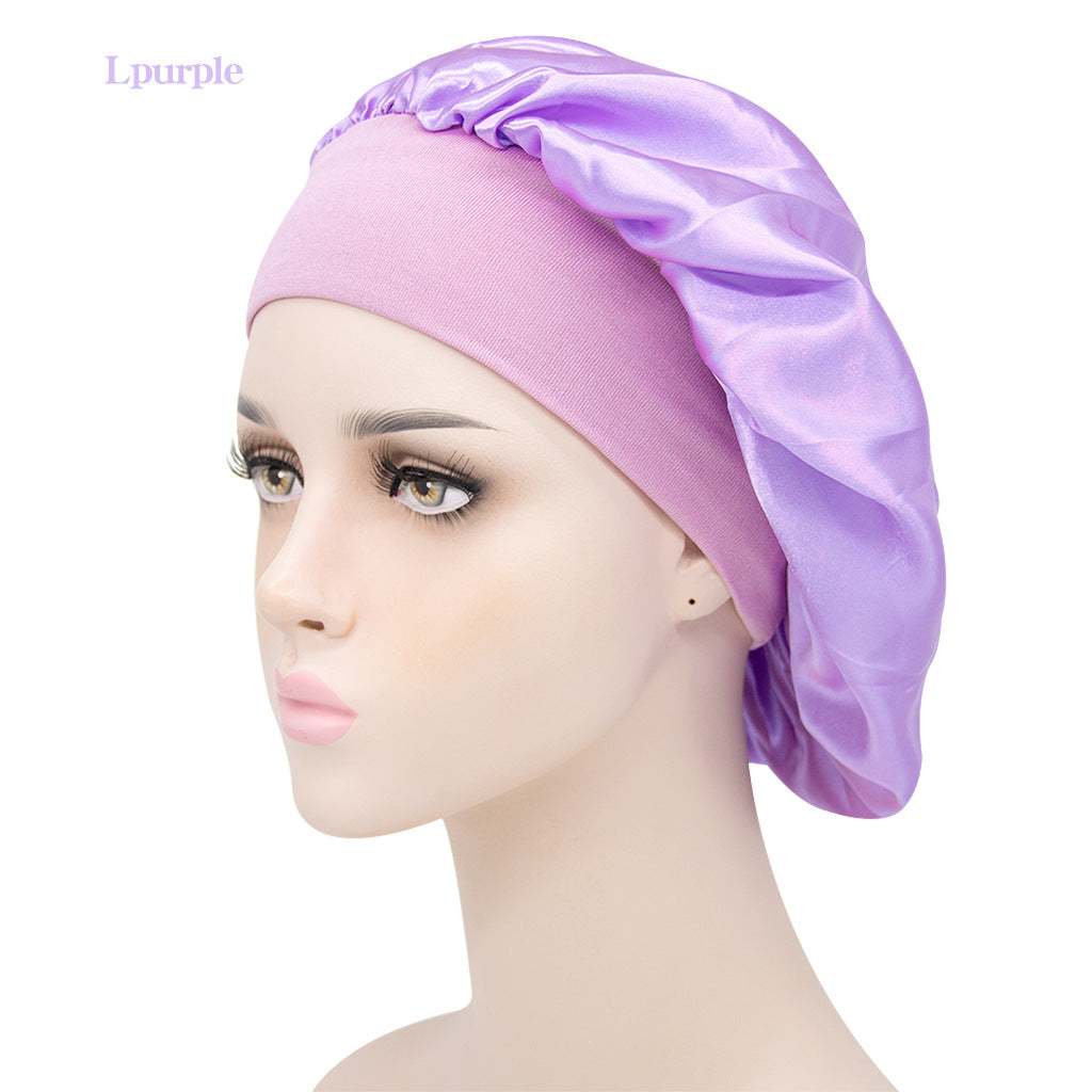 Satin Fabric Sleep Bonnet
