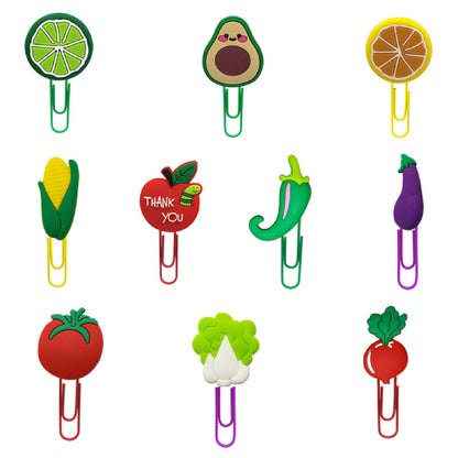 Tree Shaped Paper Clip Custom PVC Clip