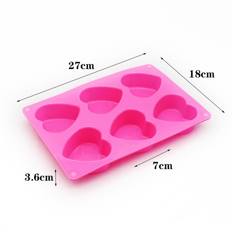 Heart Shaped Silicone Ice Tray