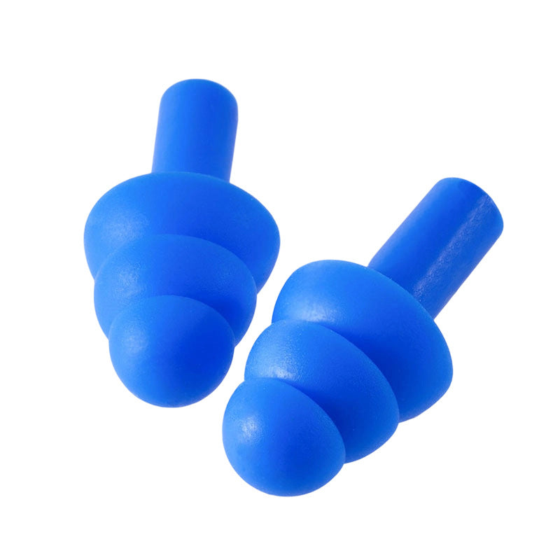 Silicone Earplugs for Noise Reduction Sound Blocking & Sleep Aid