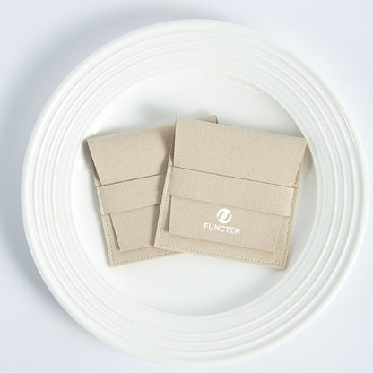 3.7" Envelope Jewelry Pouch with Band Jewelry Packaging Bag Jewelry Gift Bags for Bracelet