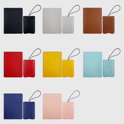 Passport Holder Luggage Tag Package Set Travel Suits Passport Cover Cruise Trip