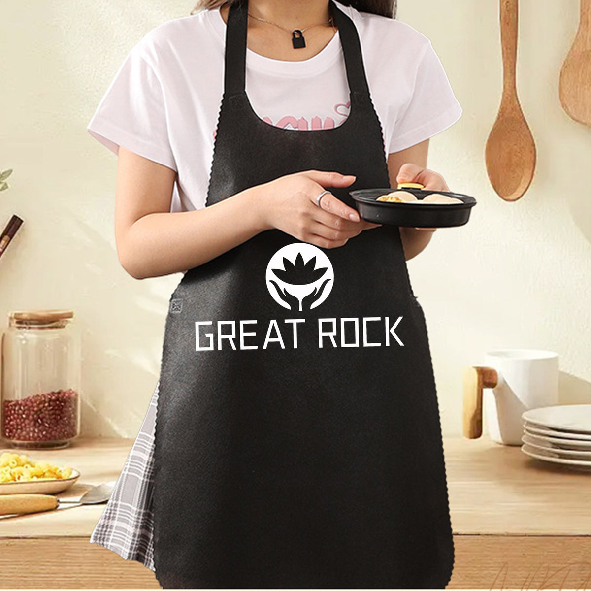 19.7" x 27.6" Adult Non-Woven Disposable Waterproof Seafood Apron