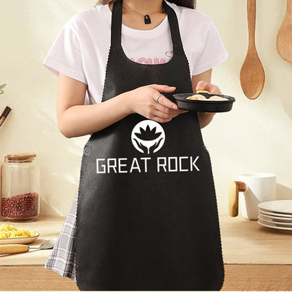 19.7" x 27.6" Adult Non-Woven Disposable Waterproof Seafood Apron