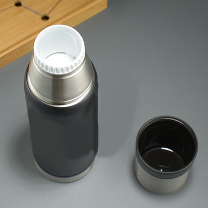 33 Oz/1000ml Water Bottle Vacuum Insulated Stainless Steel Bottle Thermal Bottle W/PU Sling Strap