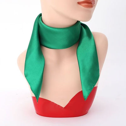 28" x 28" Green Neck Scarves Kerchief Neckerchief Handbags Wrap Scarf #80