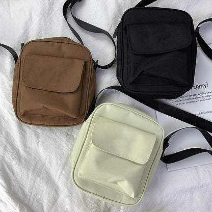 Oxford Mini Crossbody Bag Single Shoulder Bag Daily Cell Phone Purse Bag Stadium Approved Bag