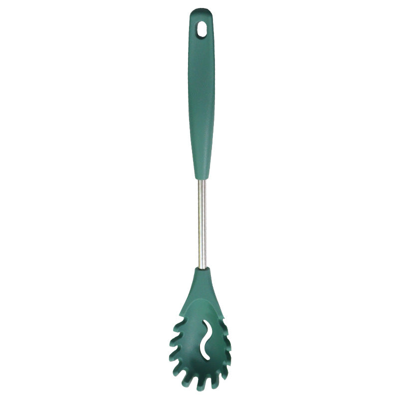 7-Piece Silicone Spatula Soup Spoon Kitchen Utensils Set