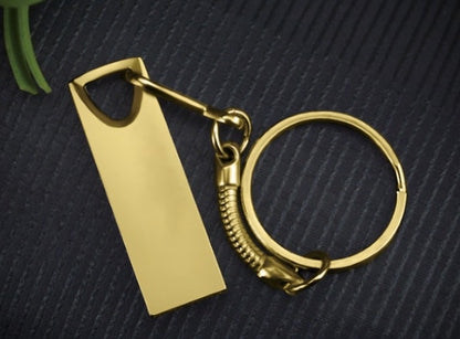 8G USB 2.0 Flash Drive USB Stick W/ Keychain
