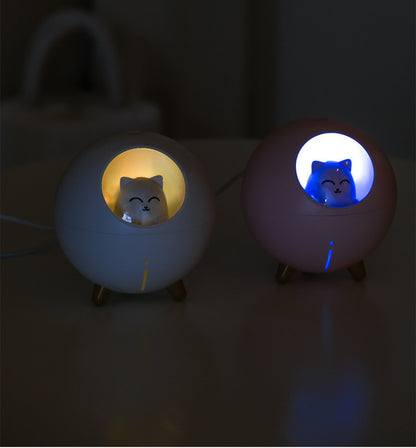 Mini Cute Cat Cool Mist Air Humidifier