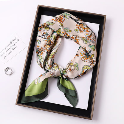 28" x 28" Stain Square Scarf Neck Scarves Kerchief Neckerchief Headband Handbags Wrap Scarf #41