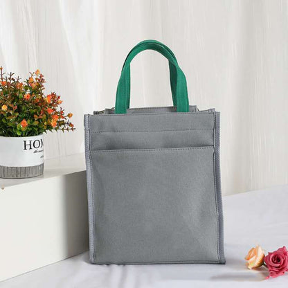 Lunch Carry Bags Tote Handbag Canvas Shopping Bag