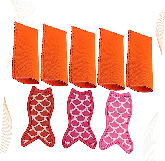 Full Printing Popsicle Holder Bags Neoprene Ice Holders Ice Making Wraps Mermaid Ice-lolly Cover