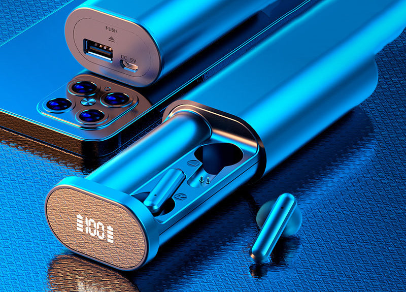 TWS Earbuds W/800 mAh Power Bank - Touch Version