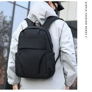 Casual Men's Travel Backpack with USB Charging Port