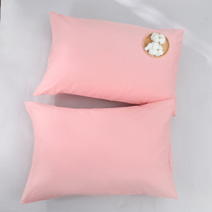 20 x 28" Premium Square Cotton Throw Pillowcase - Envelope Closure