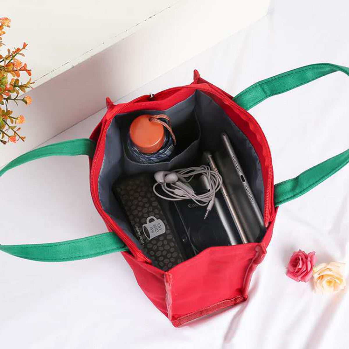 Lunch Carry Bags Tote Handbag Canvas Shopping Bag