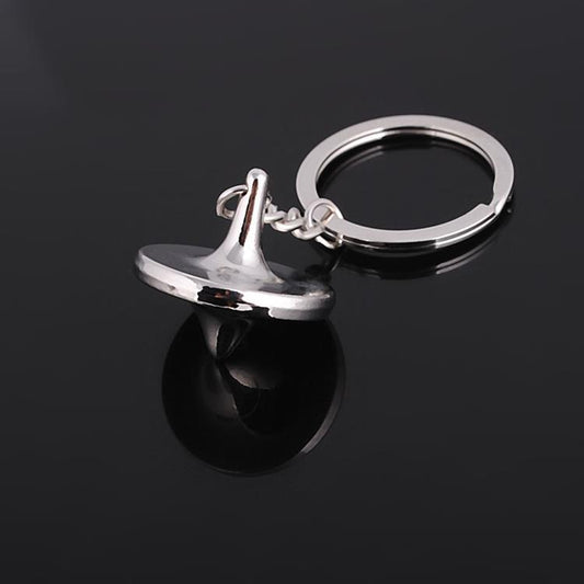 Peg-top Ball Model Key Chain