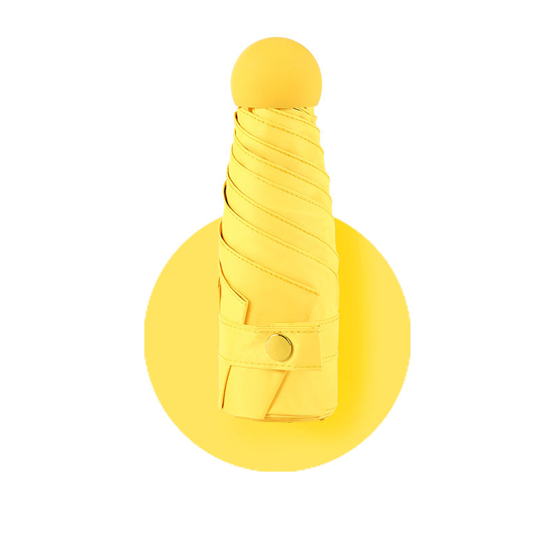 Yellow Blank Folded View