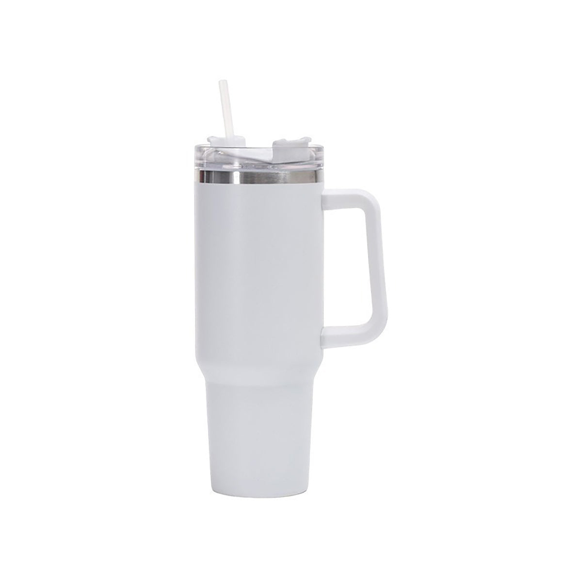 40 Oz/1200ml Car Tumbler Insulated Stainless Steel Water Bottle With Handle & Lid & Straw