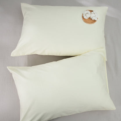 20 x 28" Premium Square Cotton Throw Pillowcase - Envelope Closure