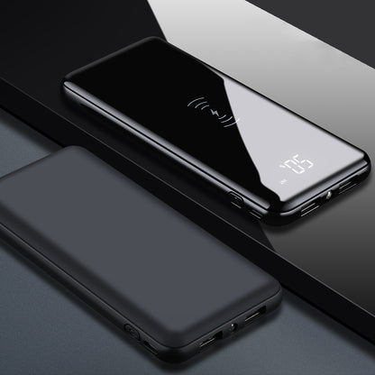 8000 mAh Digital Display Wireless Charging Power Bank