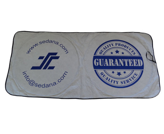 59.1''X 27.6'' Folding Front Single Panel Sunshade/Car Windshield Sunshade