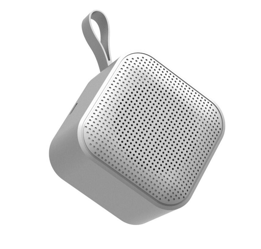 New Powerful Stereo Sound Mini Cube Portable Wireless W/ Selfie Function