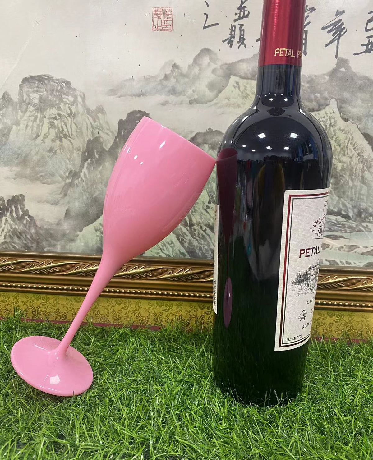 6 Oz. Plastic Wine Glasses