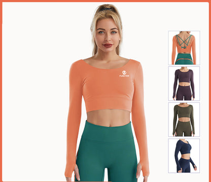 Women's Yoga Sports Bra Strappy Bralette Bra Running Vest Athletic Shirt